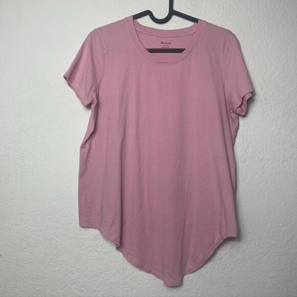 Madewell Short Sleeve Knot Front Top - Picture 1 of 7